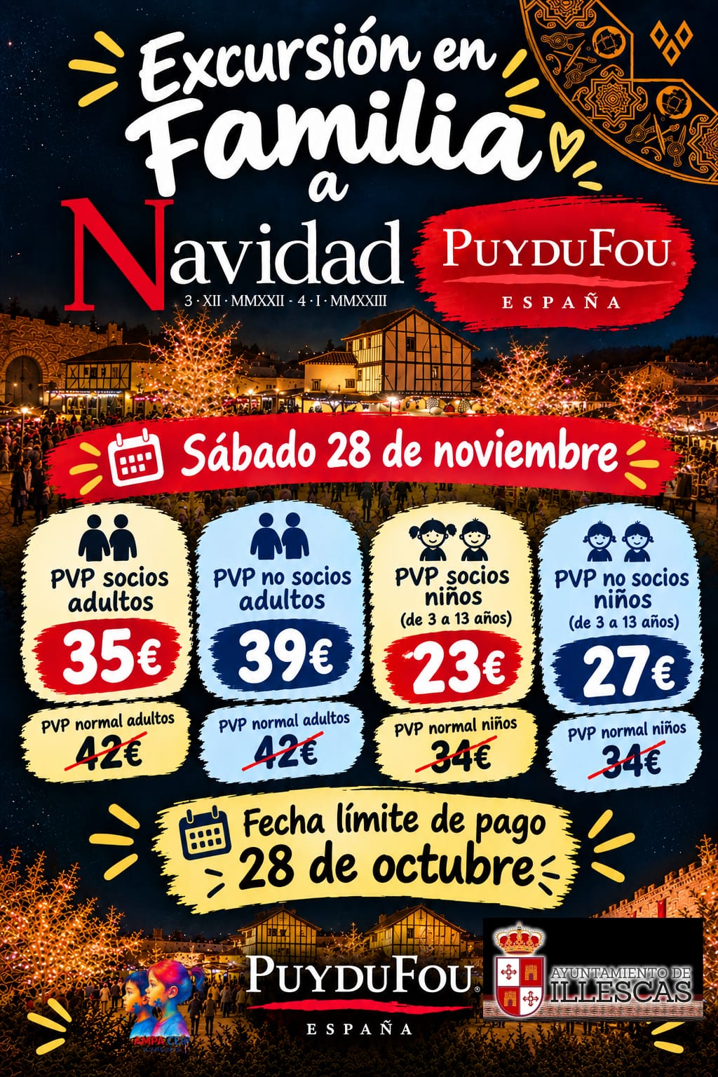 Excursión Puy du Fou Navidad