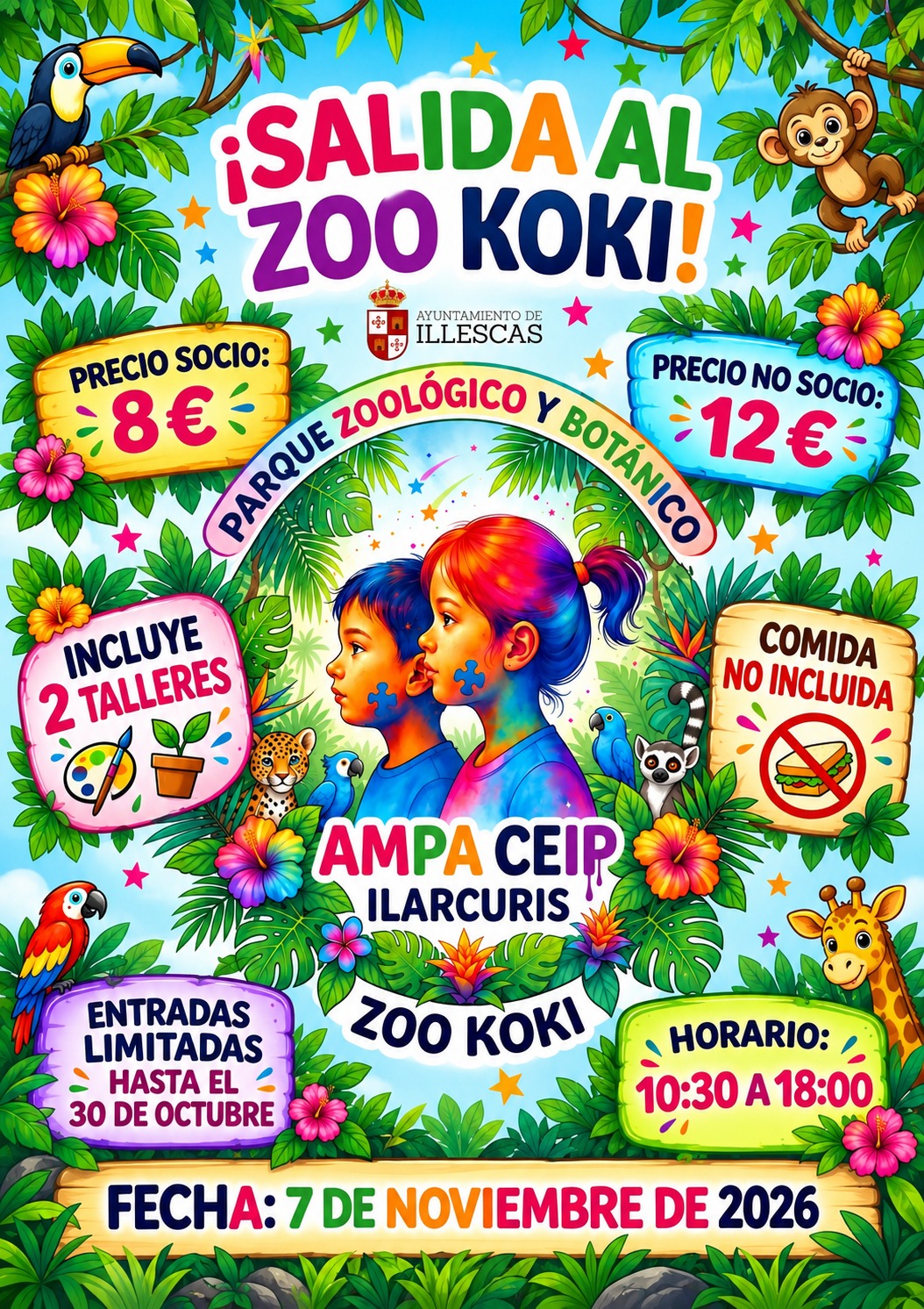 Excursión al Zoo Koki