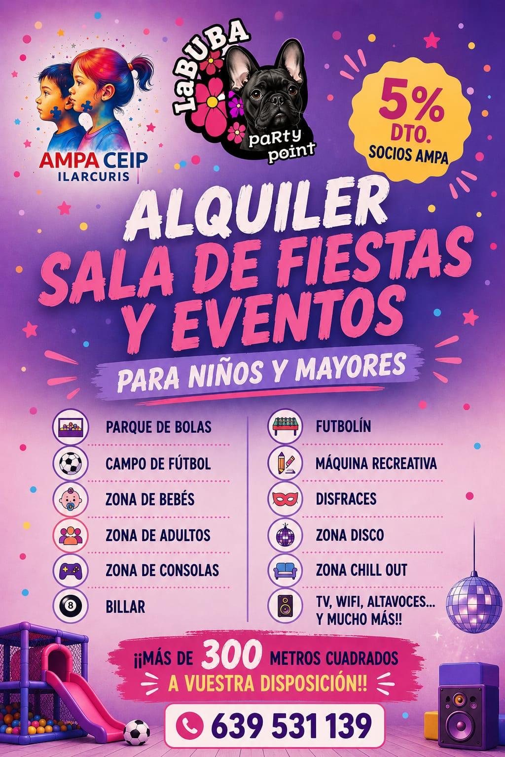 LaLuba sala de eventos