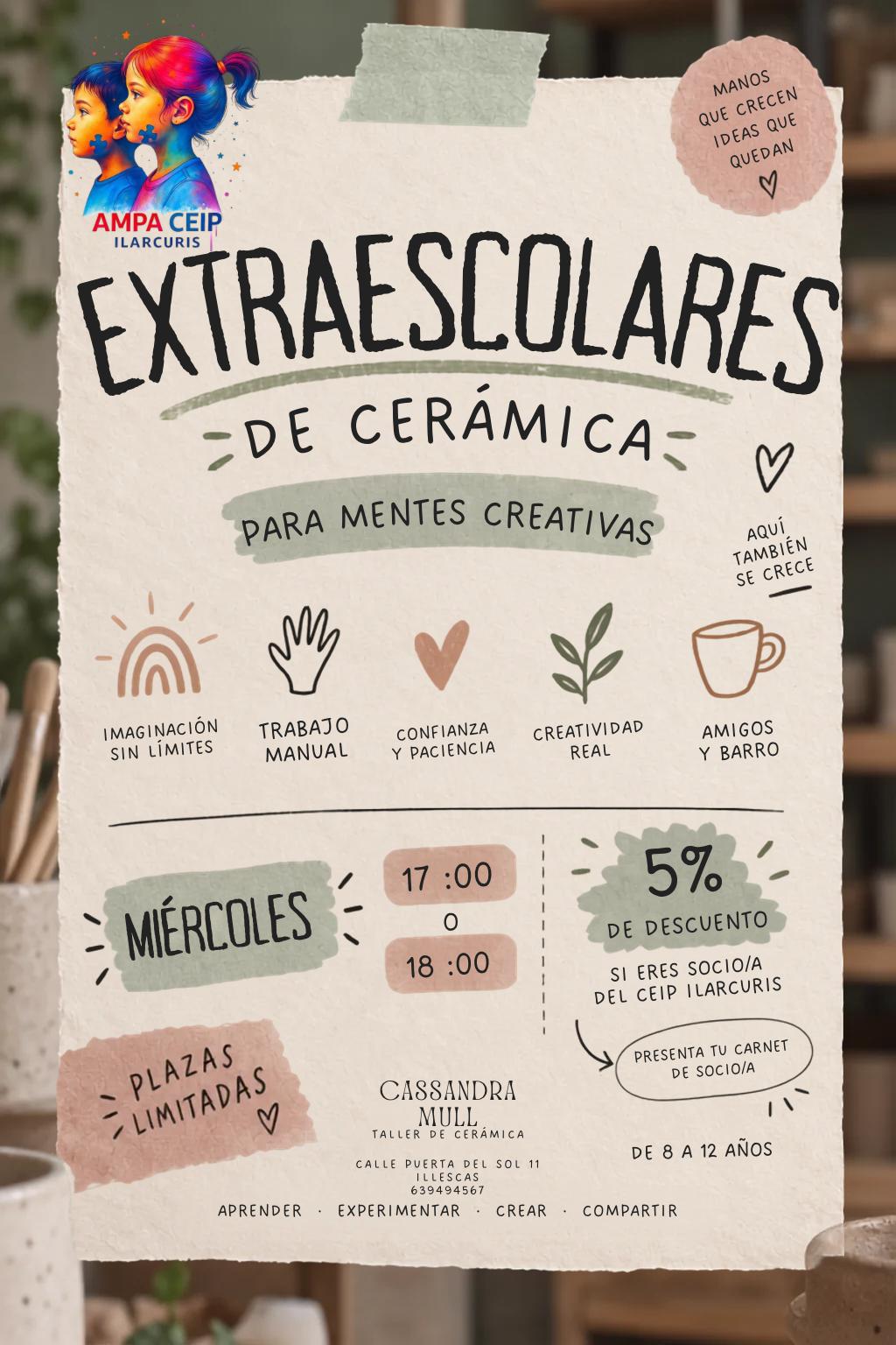 Cassandra Mull Taller de cerámica