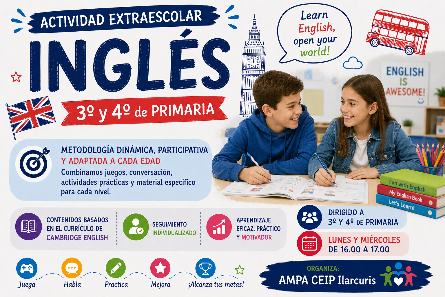 Inglés 3º y 4º EP 26/27