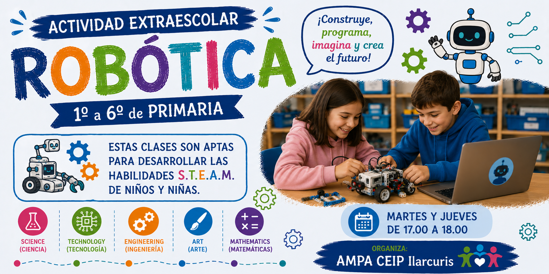 Robótica Martes y Jueves 26/27